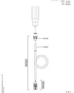 Suction section kit (MPDI005) for medicator D25RE09